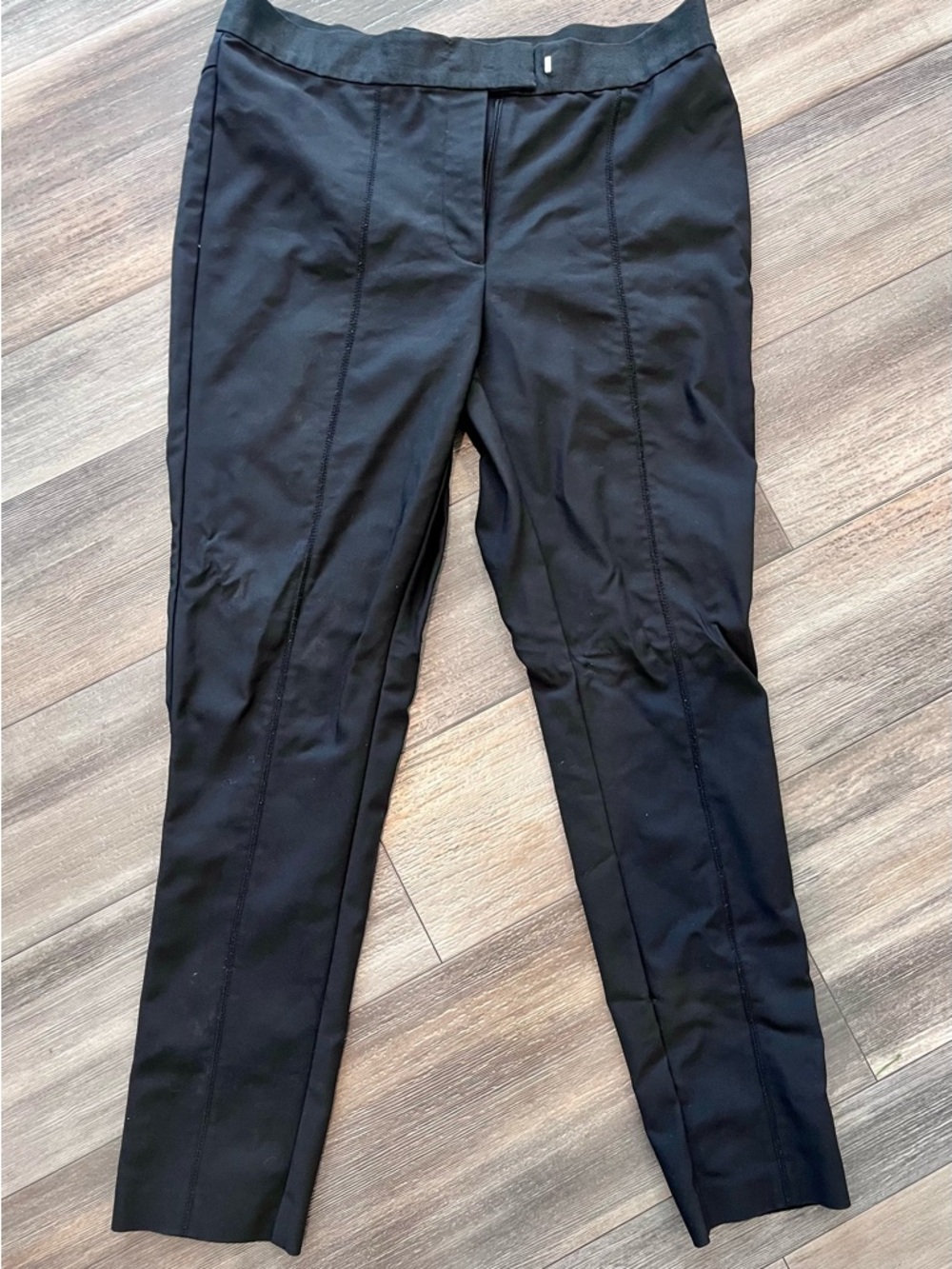 H&M Black High-Rise Stretch Pants